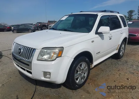 2008 Mercury Mariner Premier z USA, uszkodzony, nr VIN 4M2CU97168KJ46045